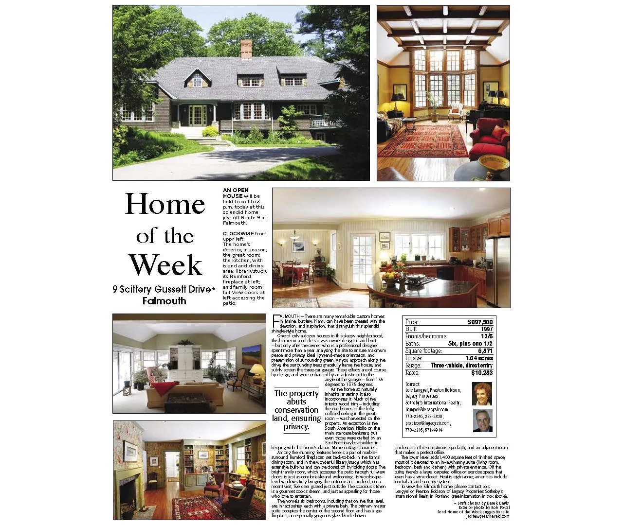 Maine Real Estate – Home of the Week