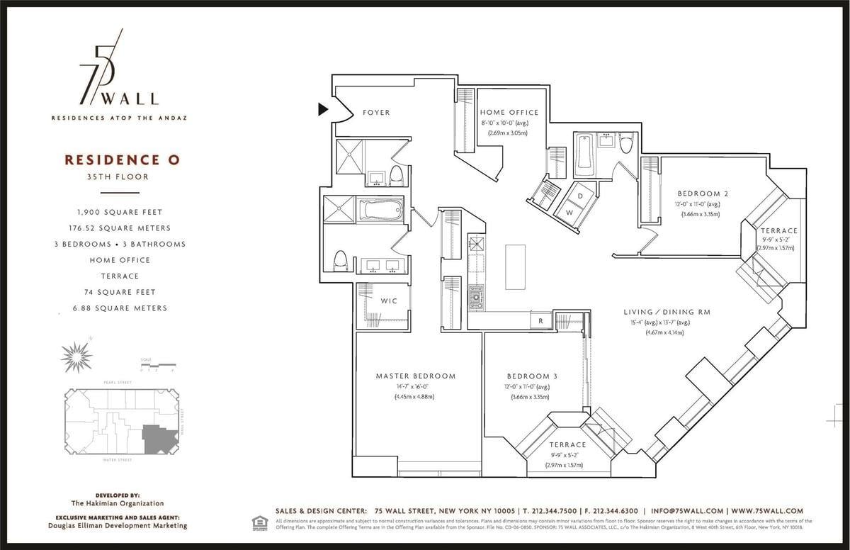 75 Wall Street, Apt 35-O