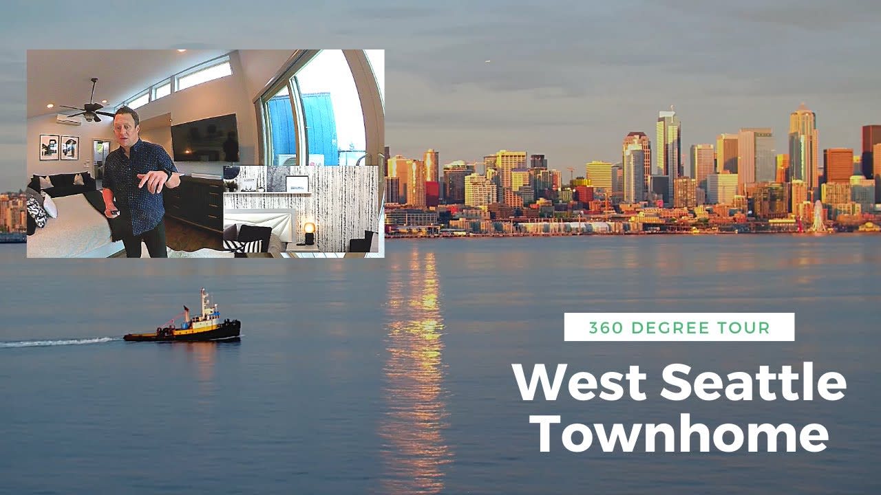 360 Degree Tour Of A Seattle Townhome