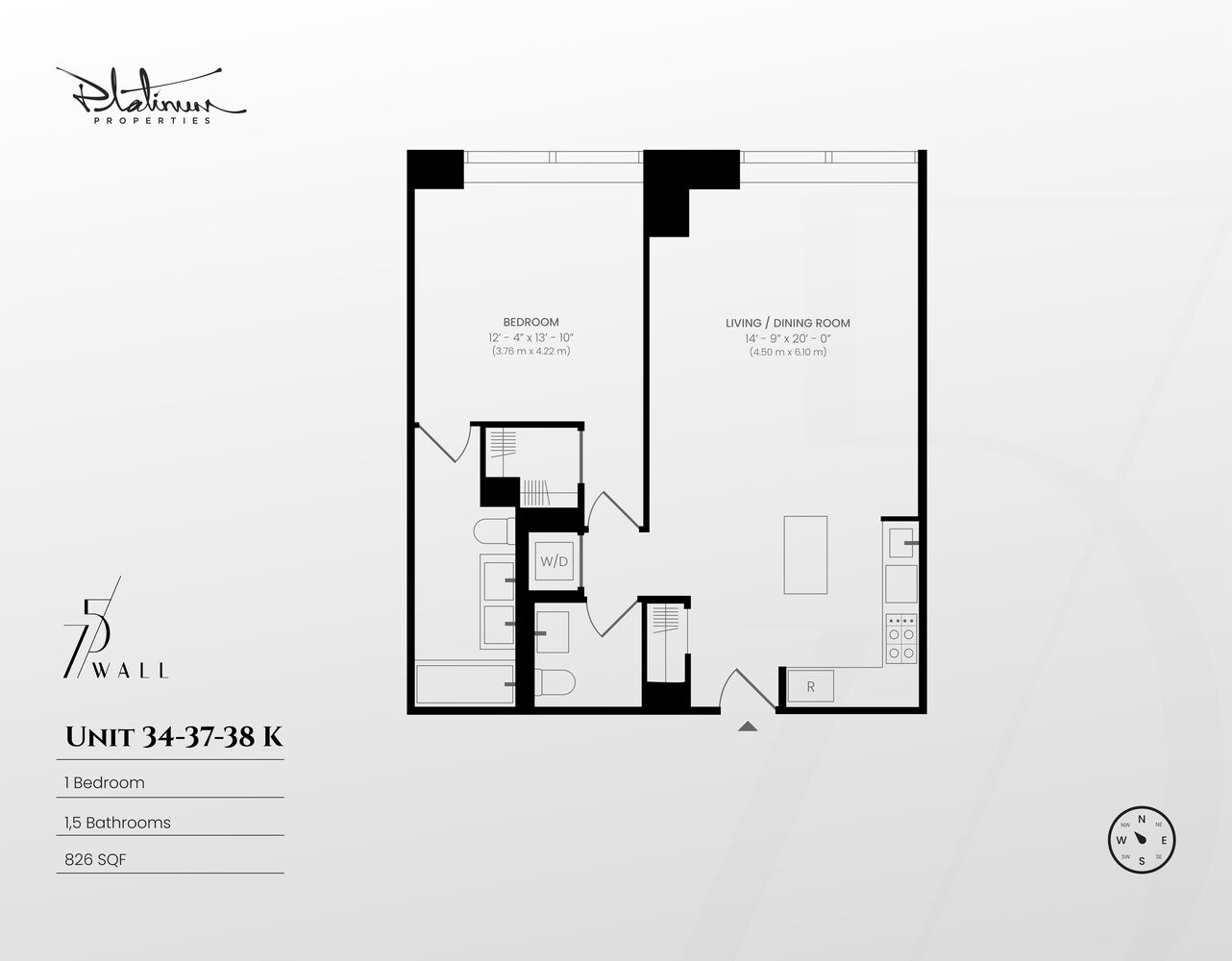 75 Wall Street, Apt 34K