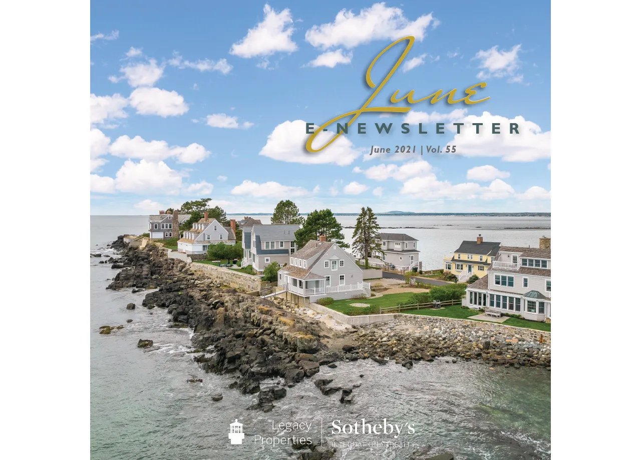 Maine Real Estate FAQ’s – E-Newsletter – Vol. 55