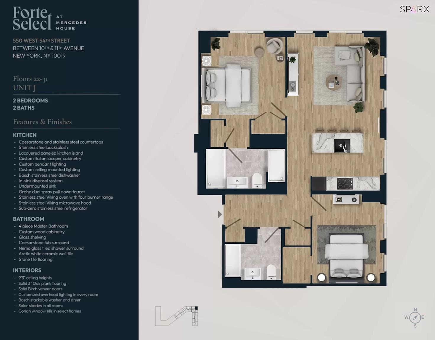 554 West 54th Street, Apt 25-J