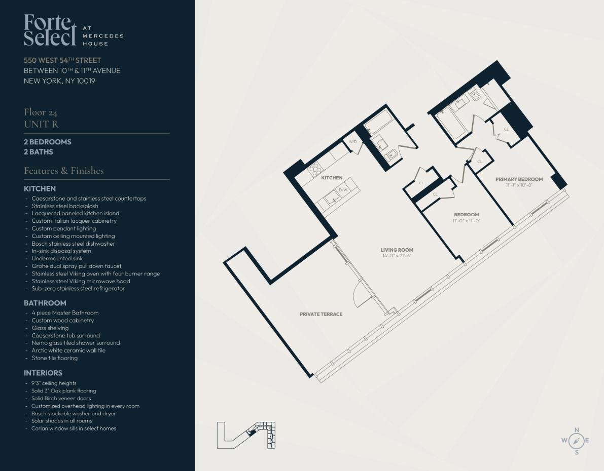554 West 54th Street, Apt 24-R