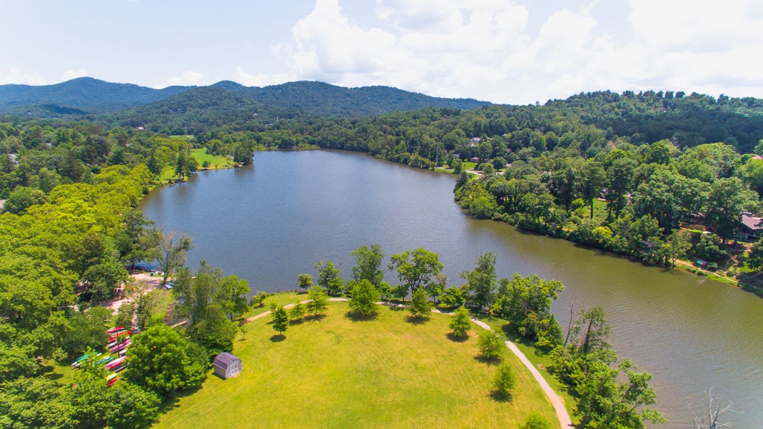 Lakeview Park near Beverdam in Asheville