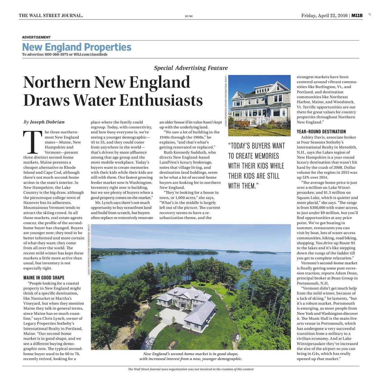 In the News – Wall Street Journal