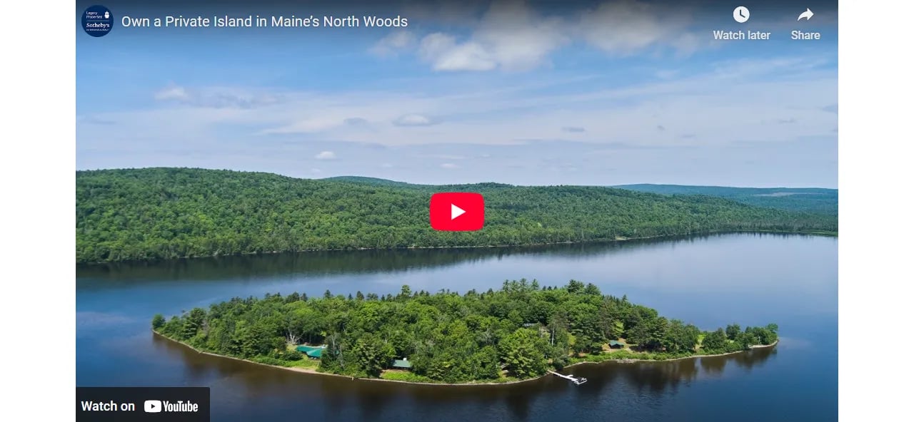 Own a Private Island in Maine’s North Woods