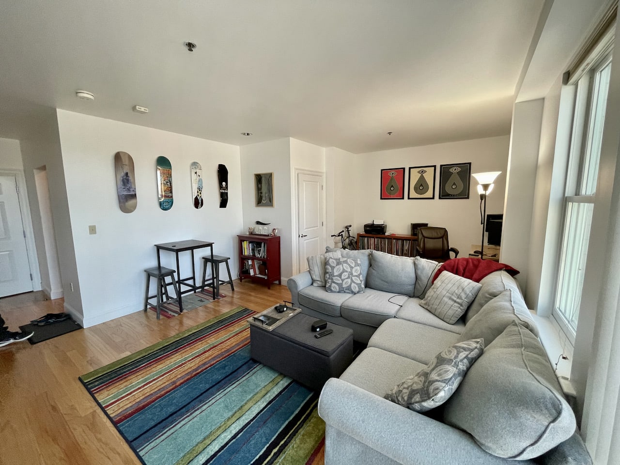 Washington Street 1 Bed 1 Bath - Renovated W. Garage Parking (INCLUDED), Central Air and Common Outdoor Space! 