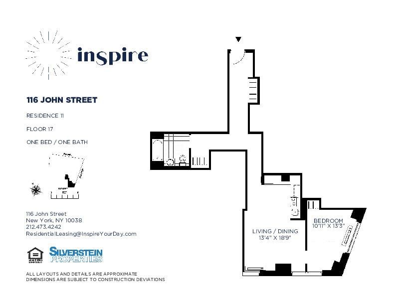 116 John Street, Apt 1711