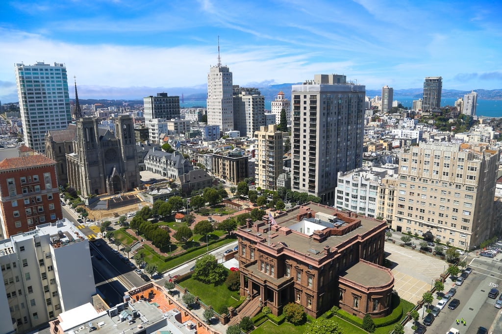 Nob Hill neighborhood in San Francisco