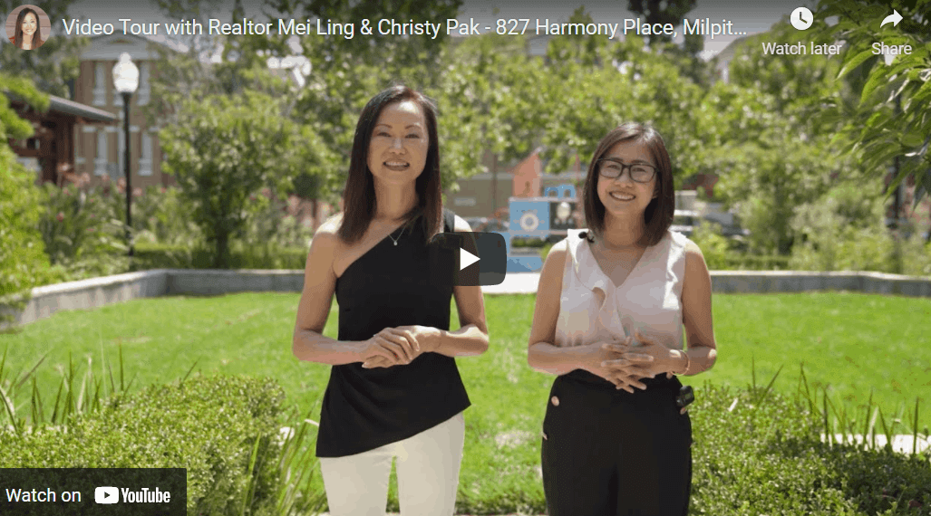 Video Tour with Realtor Mei Ling & Christy Pak – 827 Harmony Place, Milpitas 95035