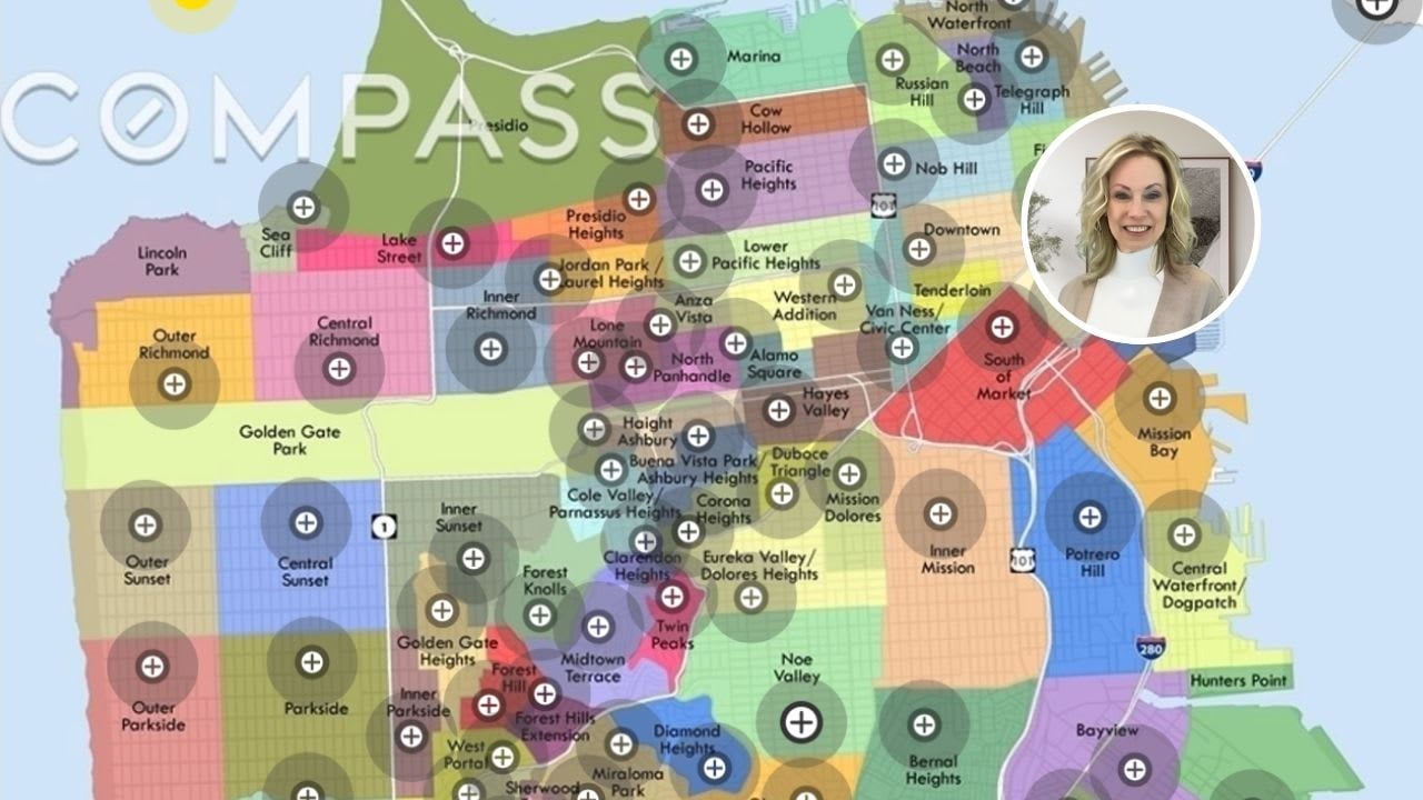 San Francisco Median Home Sales Price Map 