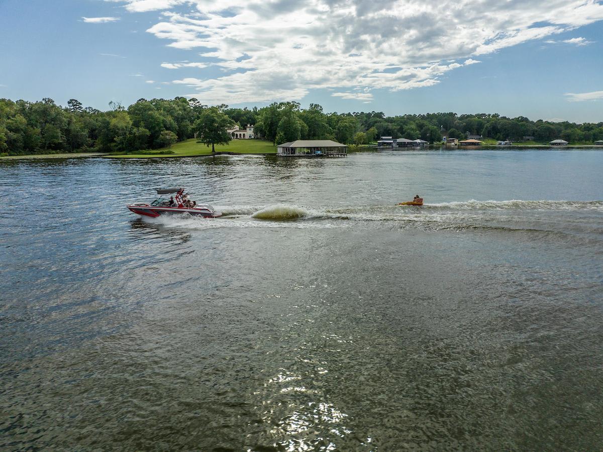 Boating on Lake Tyler