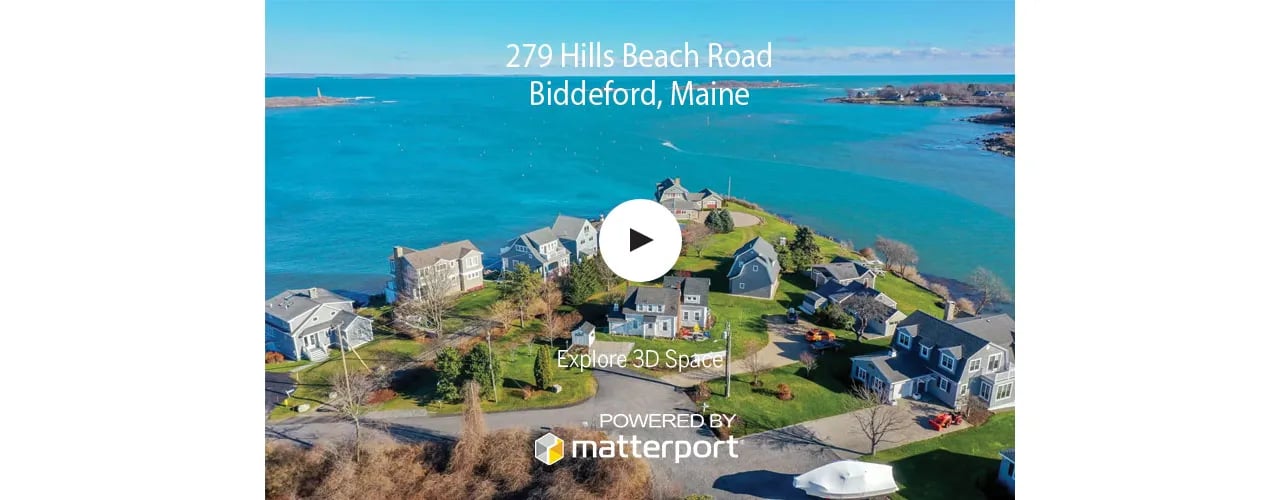 Virtual Open House – 279 Hills Beach Road, Biddeford, Maine