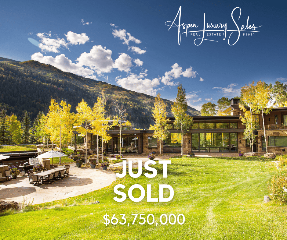 5th Largest Home Sale In Aspen's History