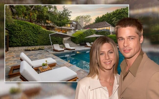 THE REAL DEAL: Brad and Jen’s old Beverly Hills estate sells at big discount