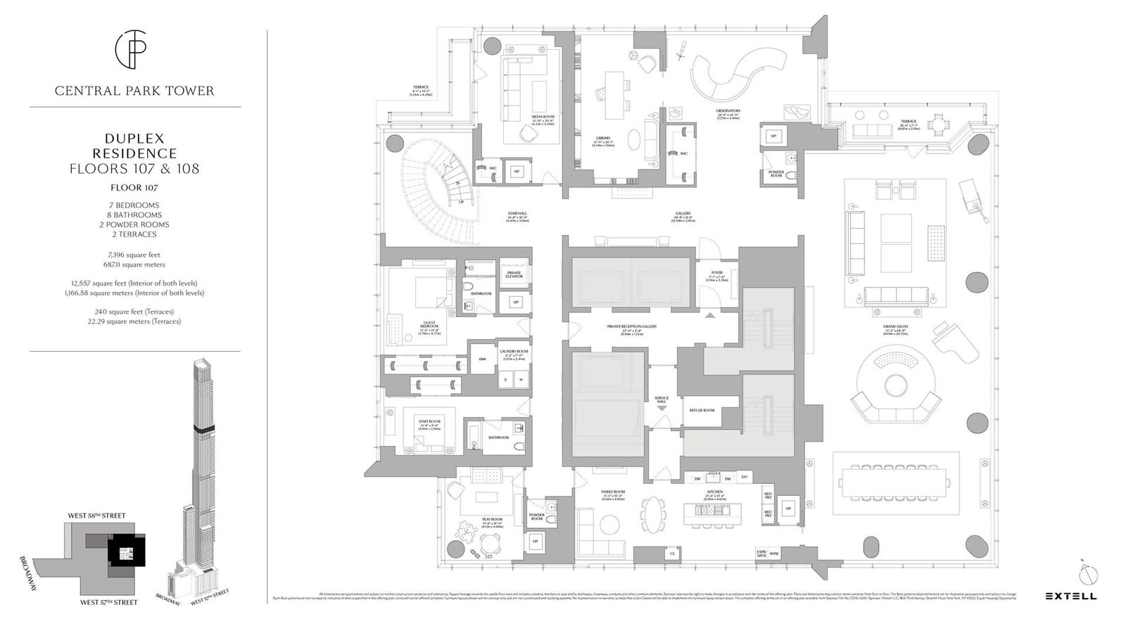 217 W 57th St, #107
