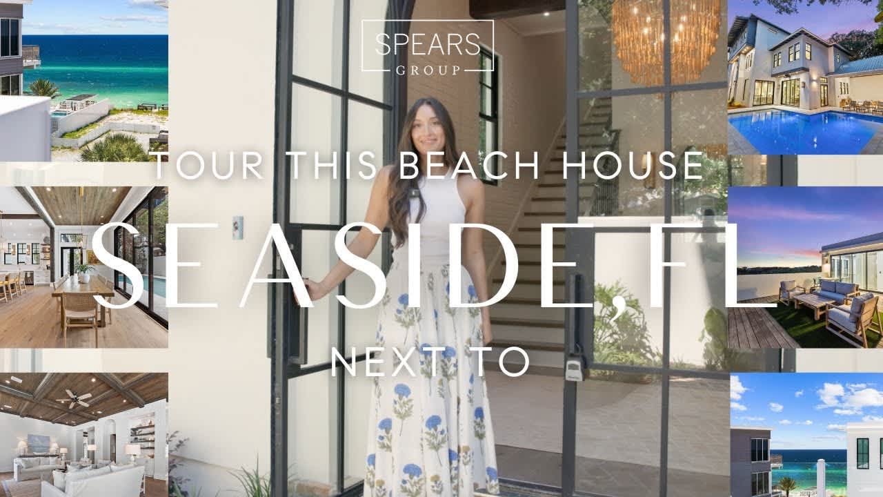 TOUR THIS BEACH HOUSE NEXT TO SEASIDE, FL