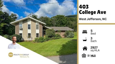 Walk-Through of 403 College Ave, West Jefferson, NC 28694