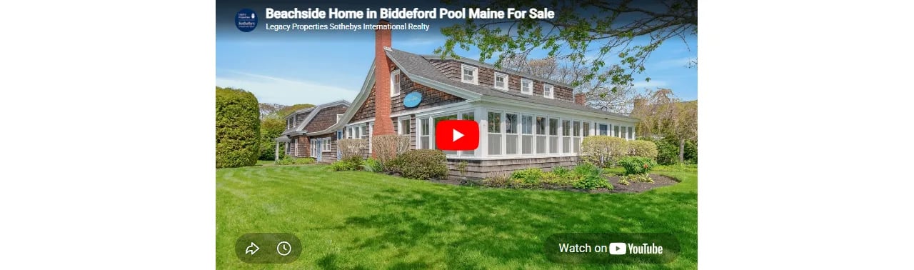 Beachside Home in Biddeford Pool Maine For Sale