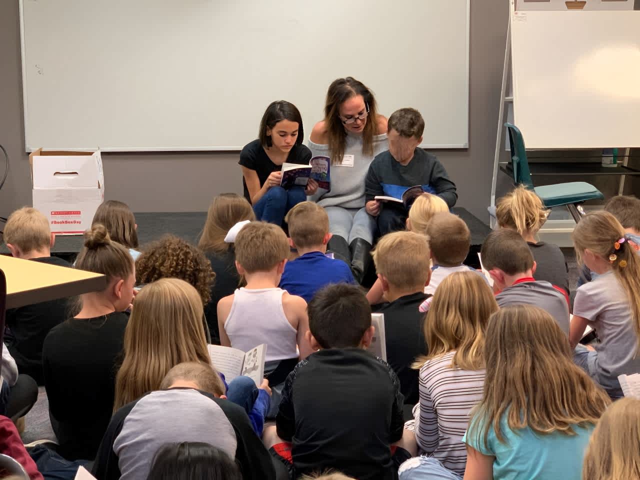 Lori Corken- Classroom Volunteer- Reading From The Heart