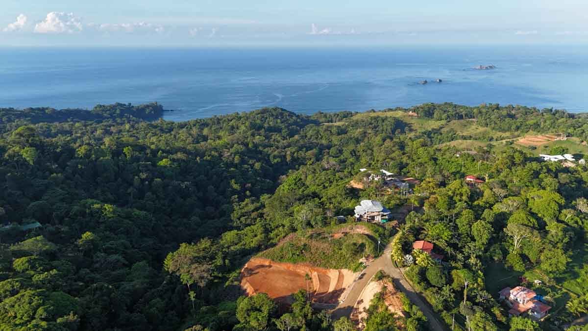 Ocean view, immaculately prepared, jungle and river lot in Ojochal. Ready To Build!.