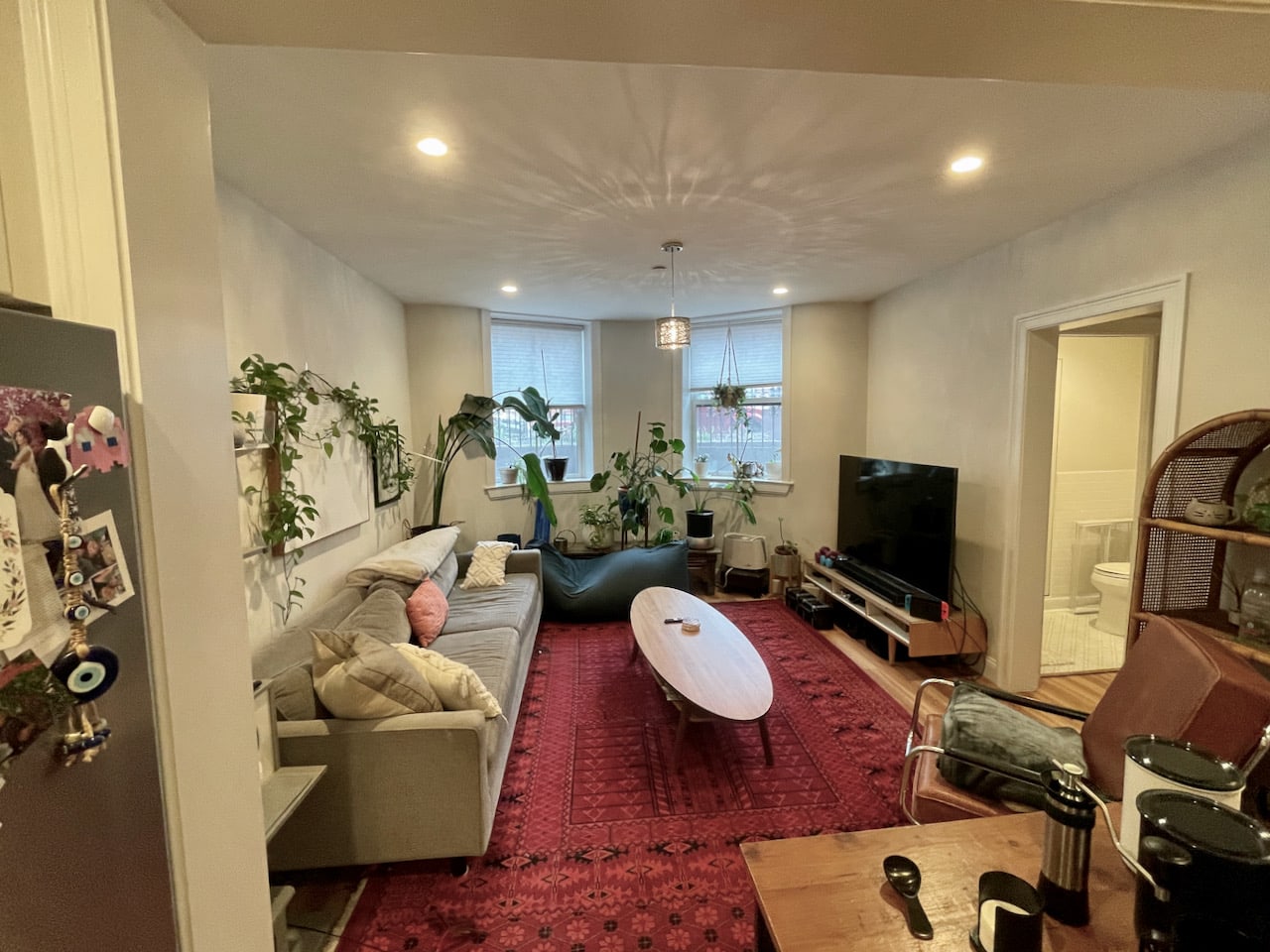 Mass Ave @ Washington - South End 2.5 Bed 2.5 Bath w. Private Patio, Laundry and Central Air! 7/1