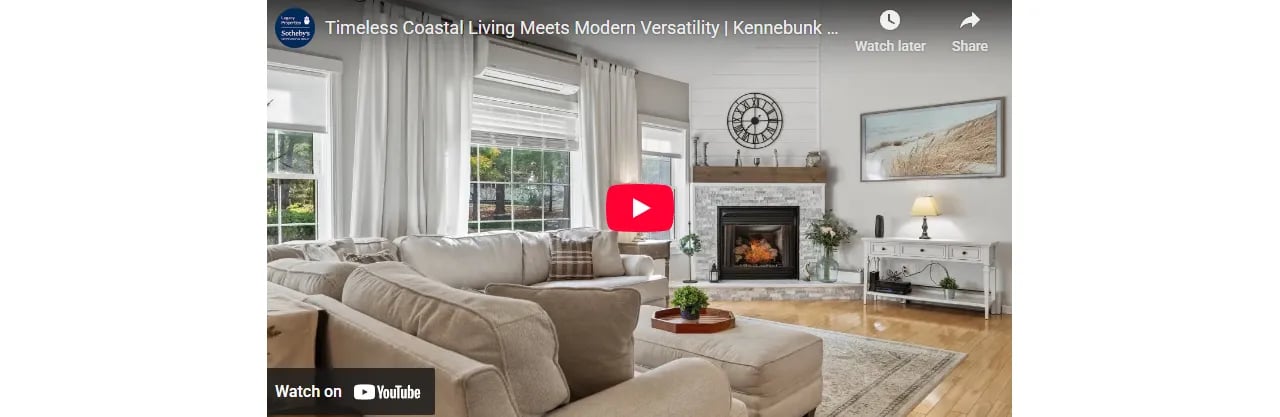 Timeless Coastal Living Meets Modern Versatility | Kennebunk Home for Sale