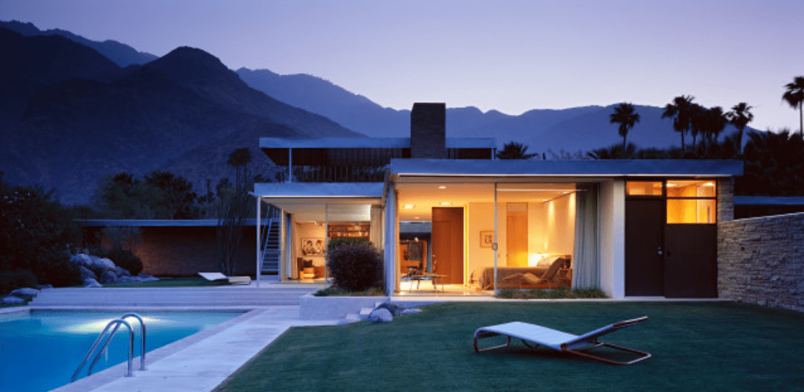 Tour Richard Neutra’s Iconic Kaufmann Desert House Gardens