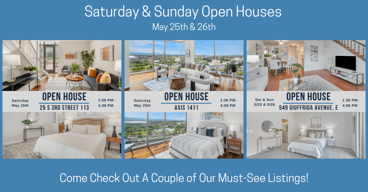 Saturday & Sunday Open Houses in San Jose 🏠