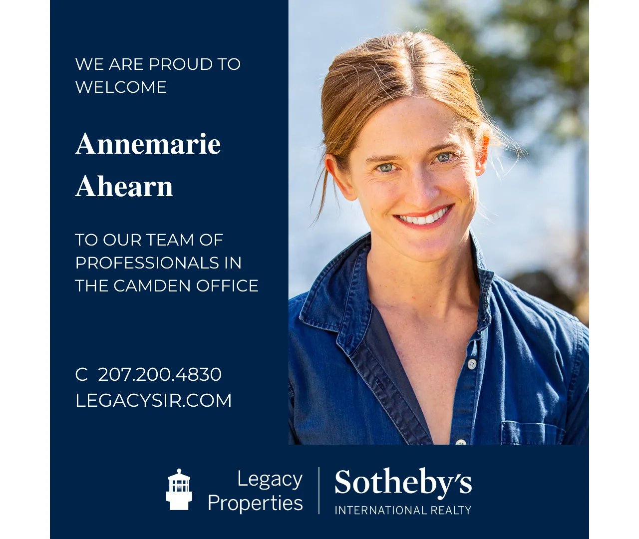 Camden Office Welcomes Annemarie Ahearn!