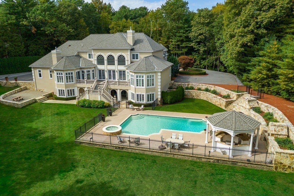 Stunning Italianate Home on 8.5 Acres abutting the Sudbury River