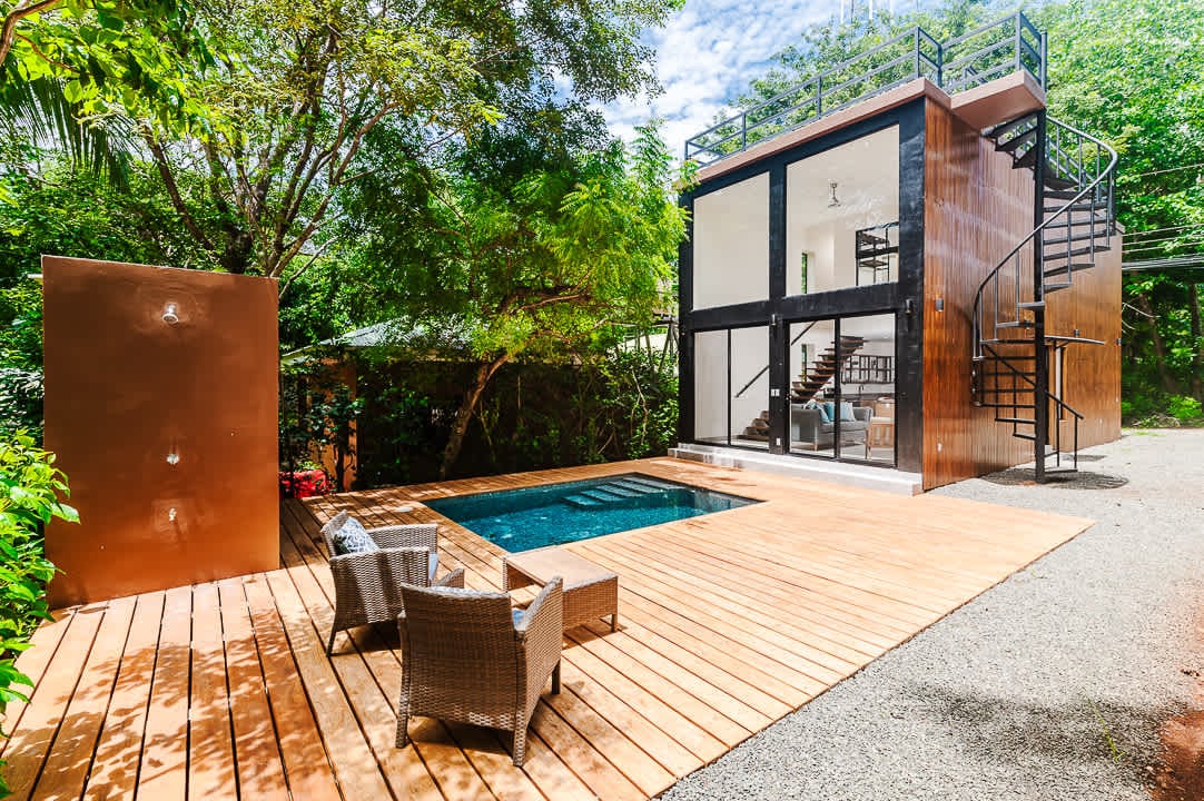 Casa Cielo | Room to Build Another House! Charming Brand New Container Home in Avellanas!