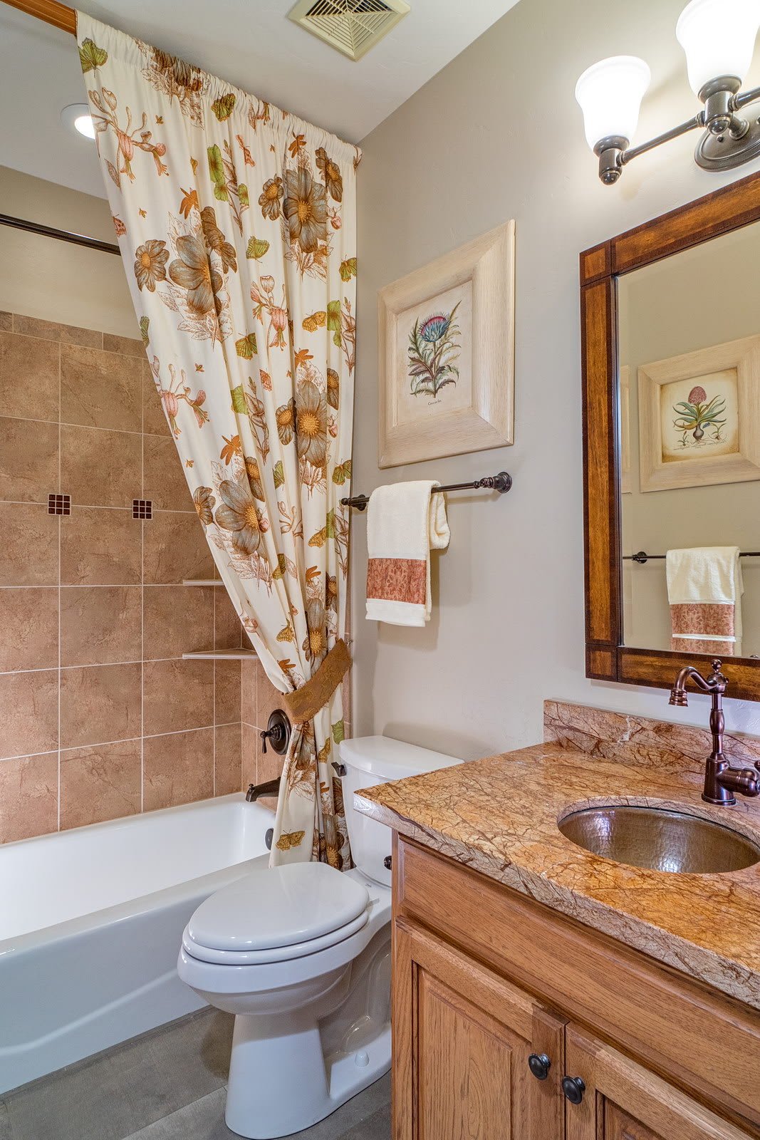 Situated in the gated Fairfield Bonita Ridge community