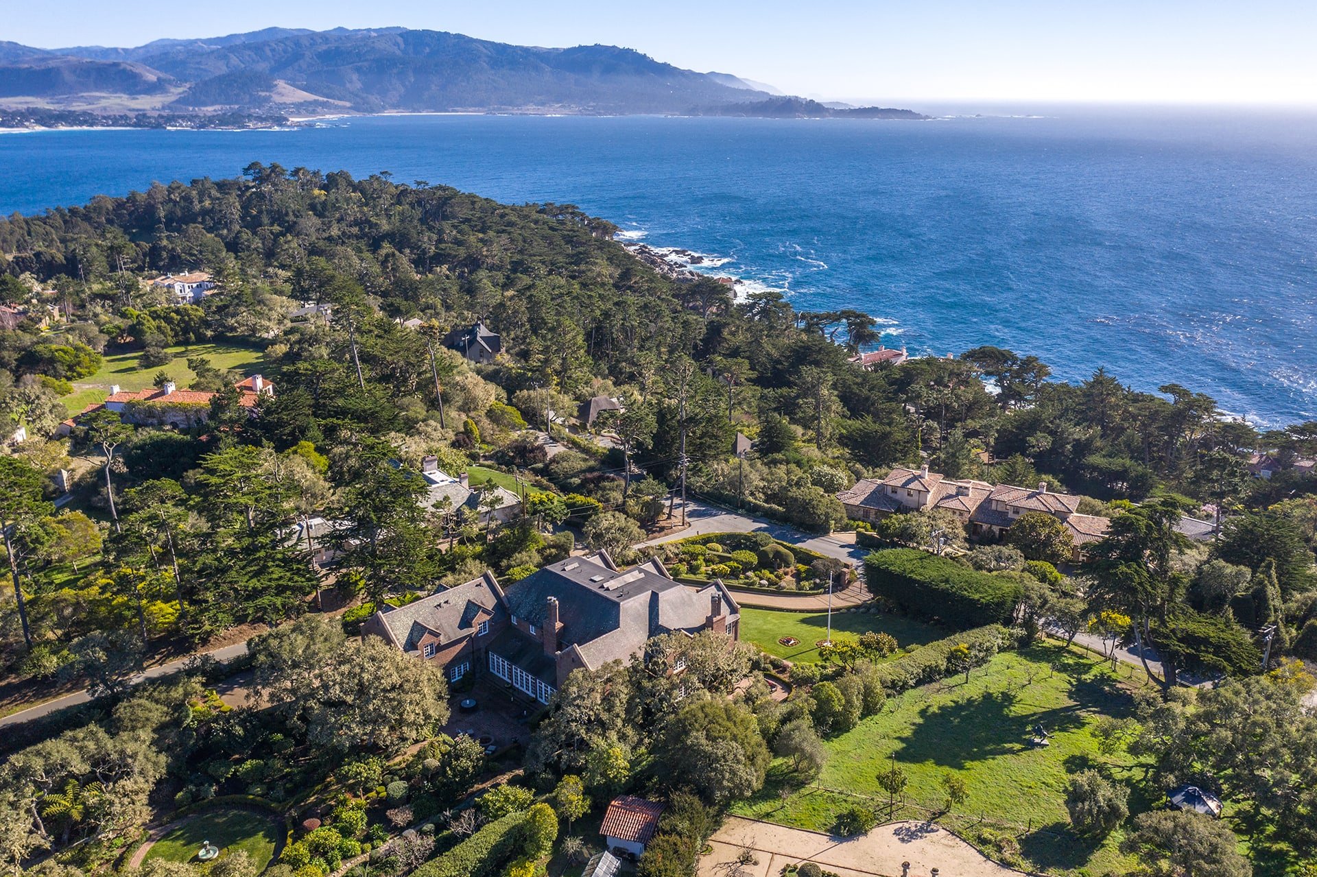 Pebble Beach Oceanview Estate - 1303 Padre Lane