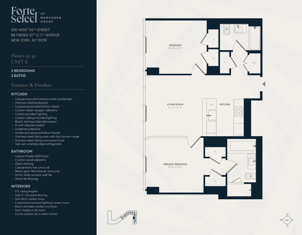554 West 54th Street, Apt 30-E