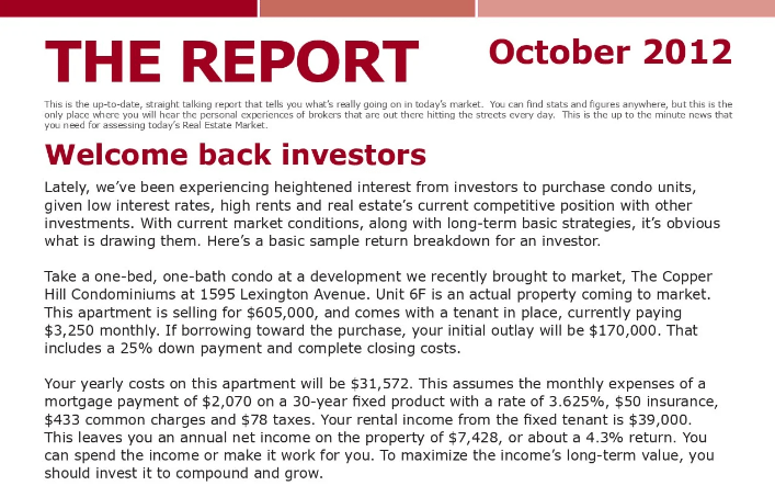 The Meier Report - October 2012