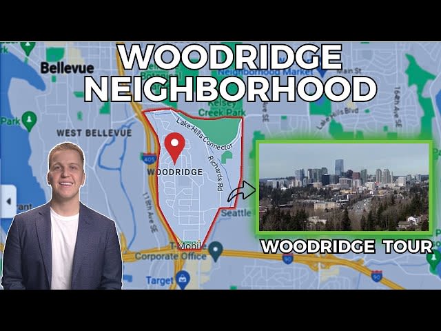 Top Neighborhoods in Bellevue, WA || Woodridge Neighborhood Tour