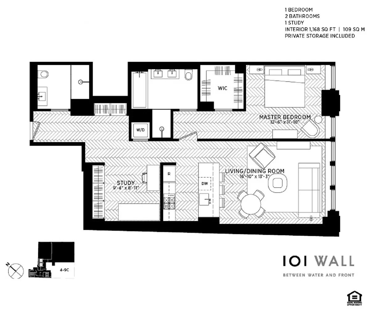 101 Wall St, #6C