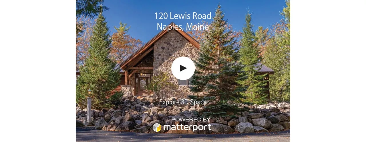 Virtual Open House – 120 Lewis Road, Naples, Maine