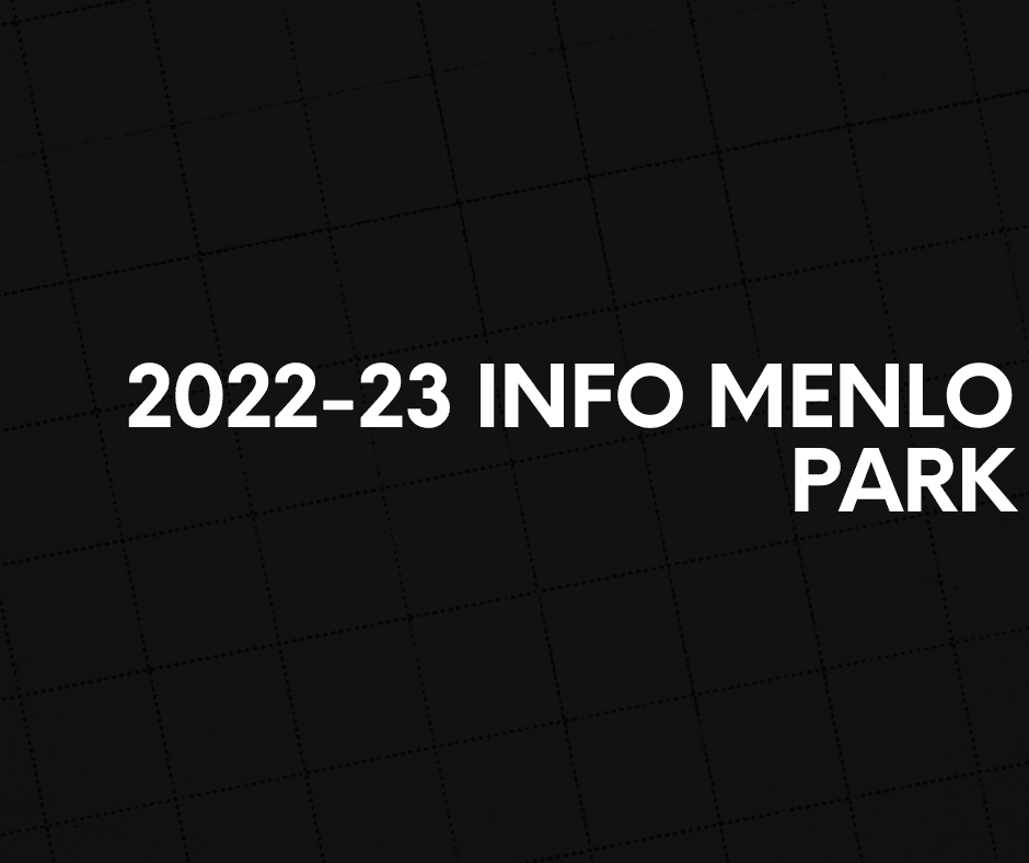 2022-23 Info Menlo Park