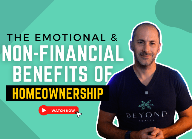 The Emotional and Non financial Benefits of Homeownership