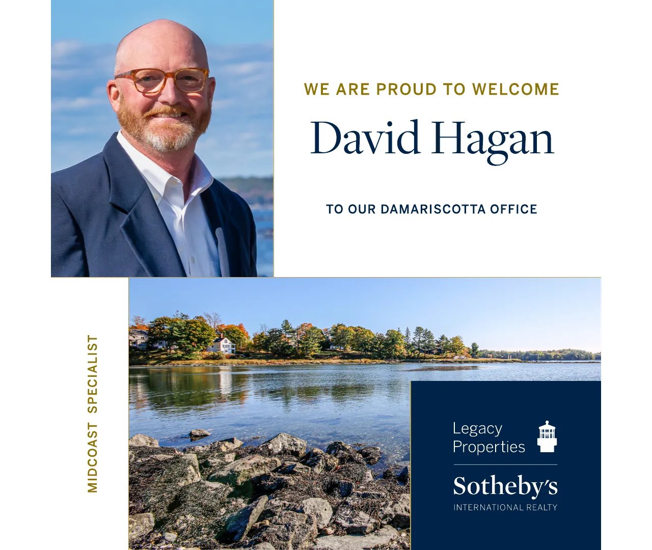 Damariscotta Office Welcomes David Hagan