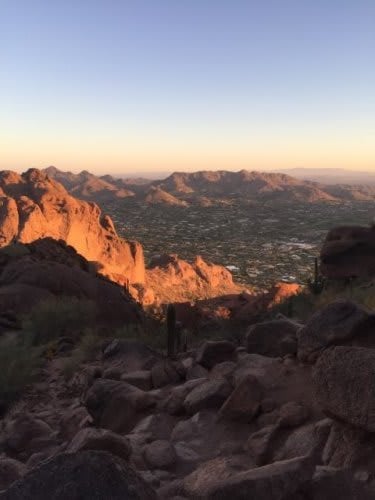 View from Camelback Mountain