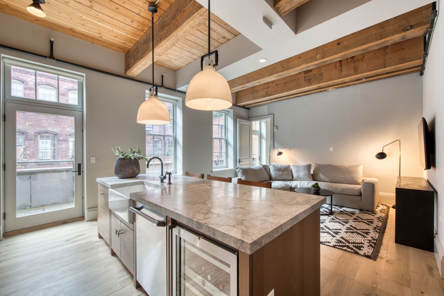 Smartly Designed Factory Loft