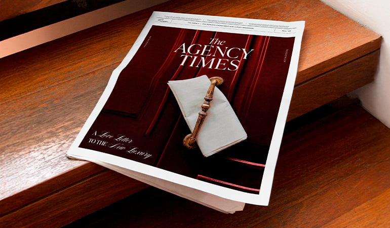 New Luxury, Seasonal Escapes, & Debunked Market Myths: The Agency Times 2026 Fall Edition is Here