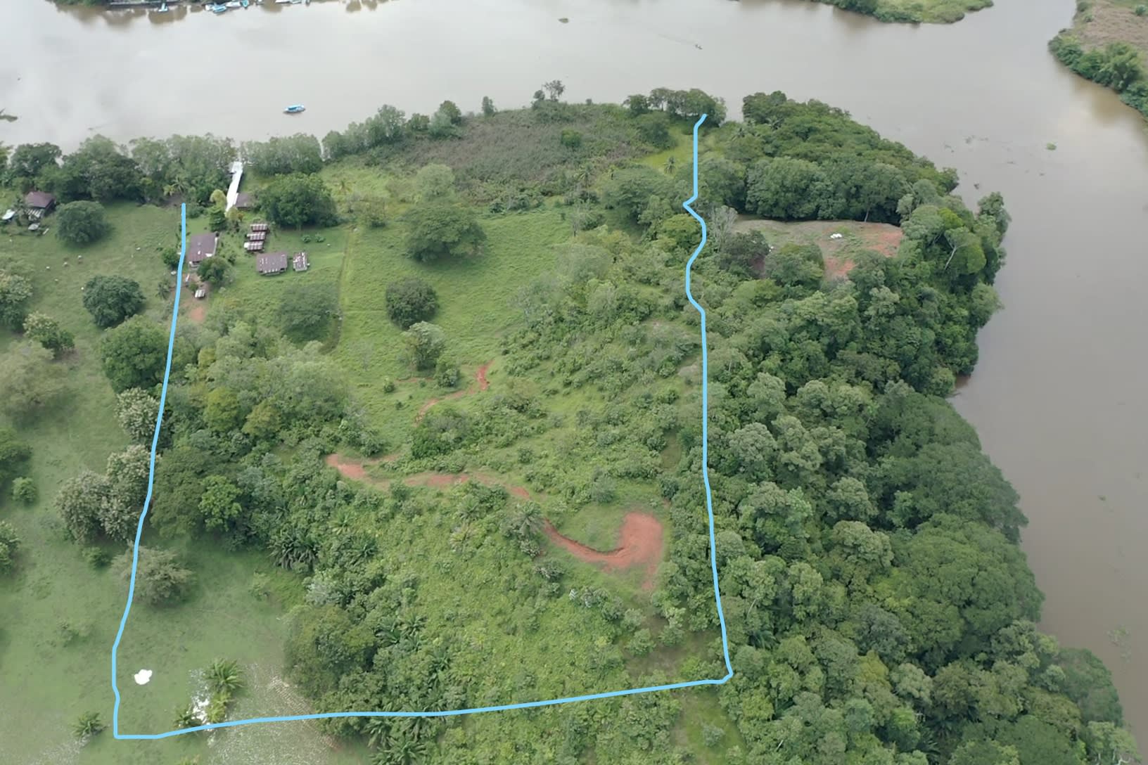 10 Acre Rio Sierpe Paradise Residential And Cabinas
