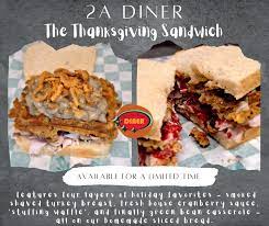Thanksgiving Sandwich- 2A's Mossy Head Diner
