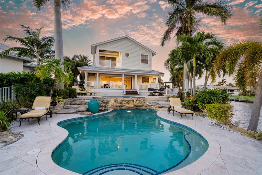 Just Listed! Direct Waterfront in Key Royale 622 N. Point Dr. Holmes Beach, Florida