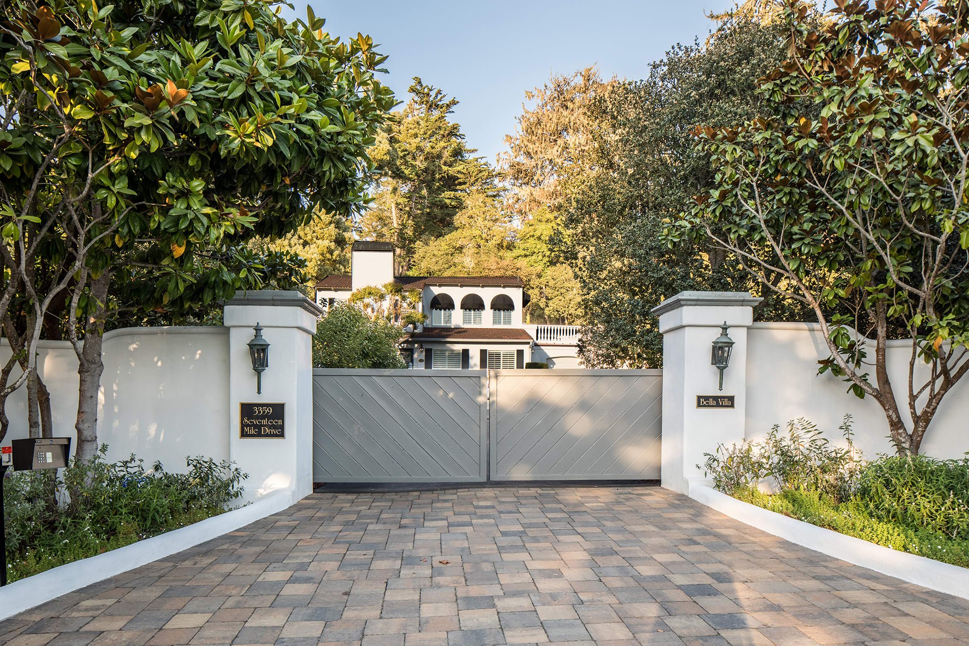 Mediterranean Estate Across From Pebble Beach Lodge - 3359 17 Mile Drive