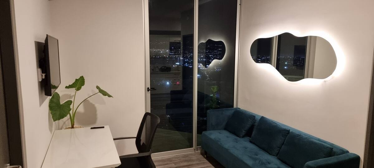 Furnished City View Apartment, Sabana and Rohrmoser, San Jose